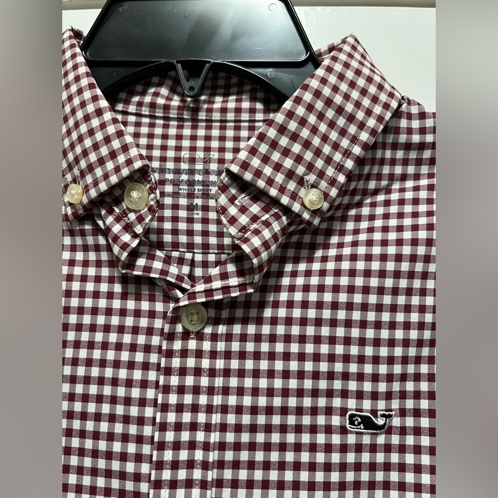 Set of 3 Boy’s Vineyard Vines Button Down Dress Shirts Size Medium 12-14 - Picture 10 of 12